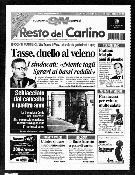 Il Resto del Carlino : giornale dell'Emilia